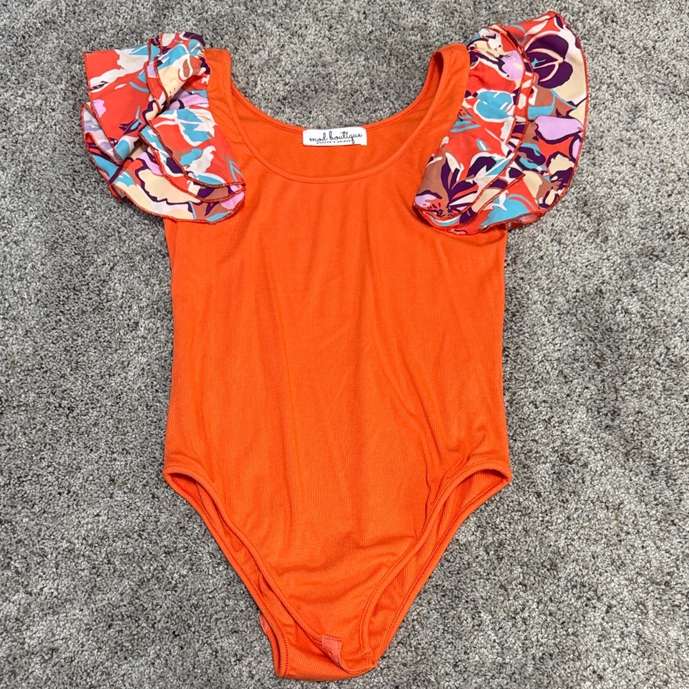 Ruffle bodysuit